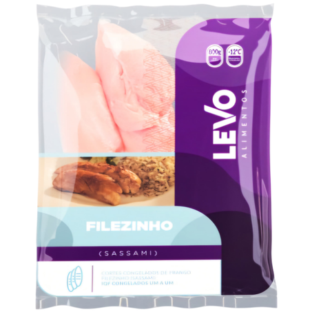 FILEZINHO DE PEITO FRANGO SASSAMI CONGELADO PACOTE 1KG