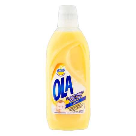 LAVA ROUPAS LÍQUIDO ROUPAS DELICADAS BEBÊ OLA