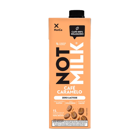 NOTMILK CAFÉ CARAMELO ZERO LACTOSE 1L