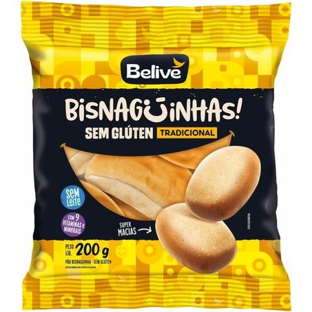 Bisnaguinha Sem Glúten Belive 200g