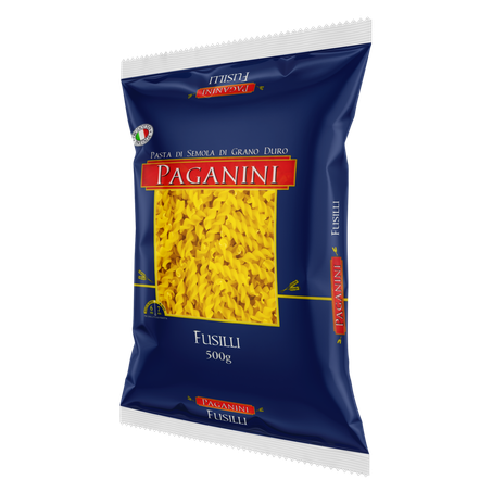 MACARRÃO FUSILLI PAGANINI PACOTE 500G 360-3