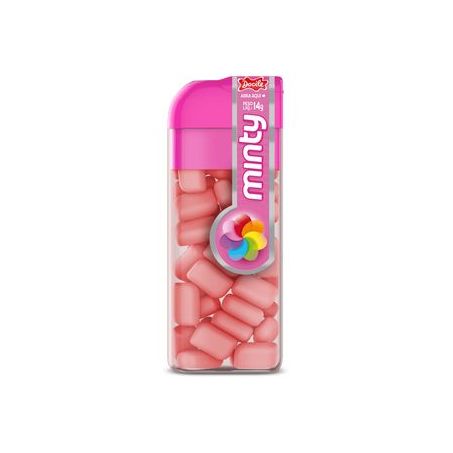 Pastilhas x minty fruits t.frutti 14g