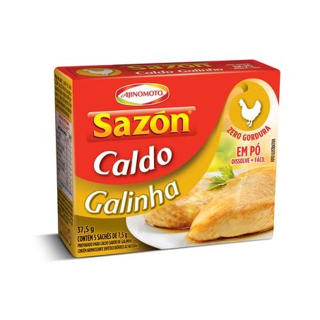 Caldo sazon galinha 37.5g