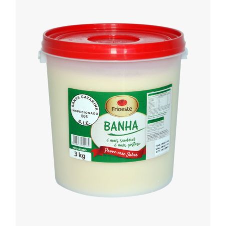 Banha frioeste 1.5kg