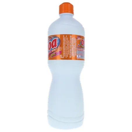 Alvejante Uso Geral Qboa com Cloro Floral Frasco 1lt 360-7