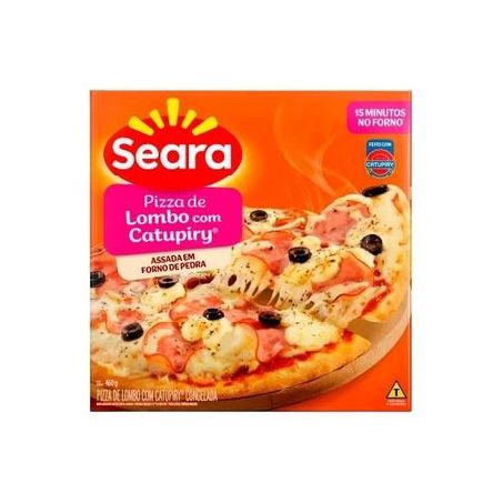 Pizza Seara lombo com catupiry 460g