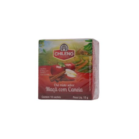 Chá Misto Chileno Maça com Canela Caixa com 10un - 15gr 360-32