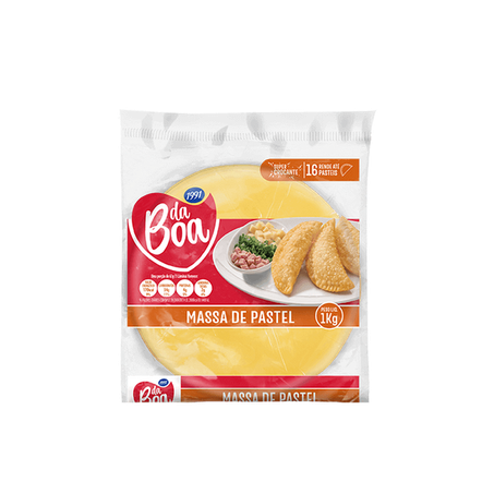 MASSA PASTEL DA BOA REDONDA 1KG