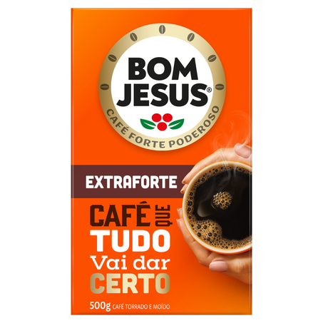 CAFÉ PÓ BOM JESUS EXTRA FORTE VÁCUO 500G