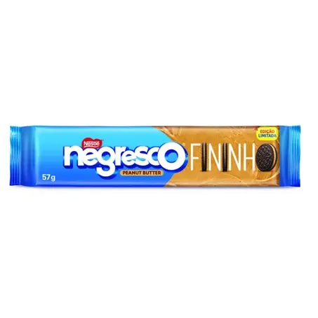 NEGRESCO FININHO PEANUT BUTTER 57G