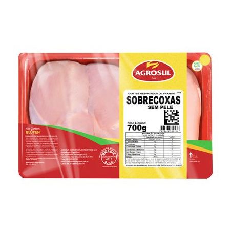 SOBRECOXA 700GR S/PELE AGROSUL