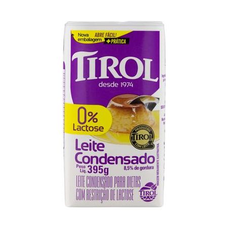 LEITE COND ZERO LACT TIROL 395G ABRE FACIL