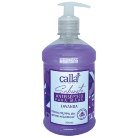 Sabonete liquido antisseptico calla 500ml lavanda