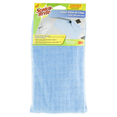 Pano Scotch-Brite Para Chão - Azul