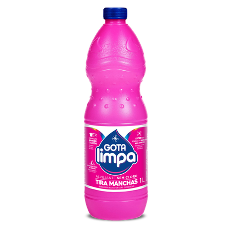 Alvejante gota limpa multiuso s/cloro 1l