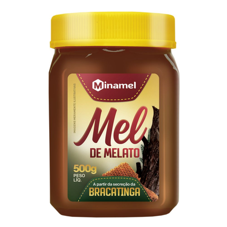 Mel Minamel Melato Bracatinga Pote com 500G