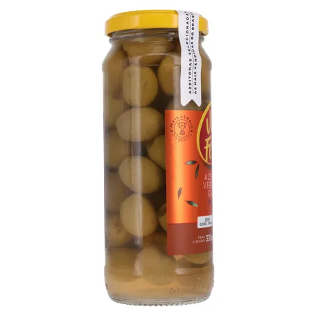 Azeitona Verde Vale Fértil 160g - Sem Caroço - Vidro 360-3