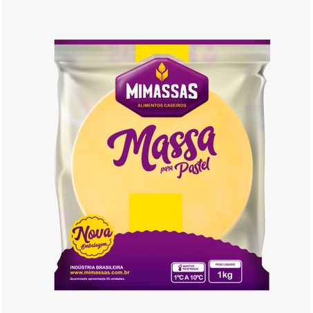 Massa pastel mi-massas 1kg
