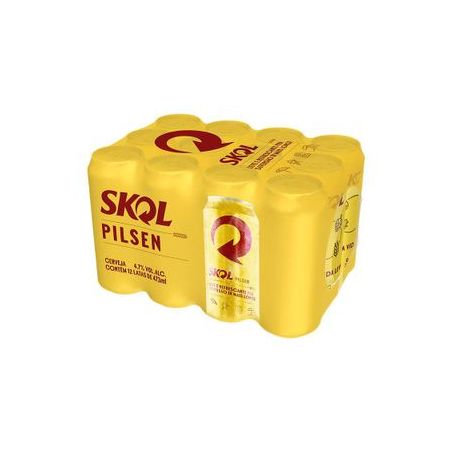 CERVEJA SKOL LT 473ML