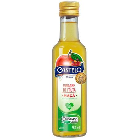 Vinagre Castelo 250ml Leve Vita Fruta Maca