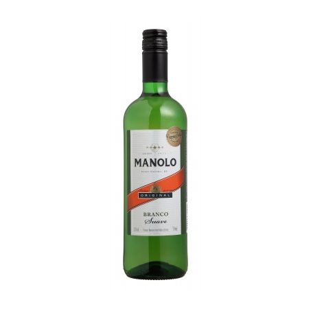 Vinho Manolo Branco Suave Garrafa 750ml 