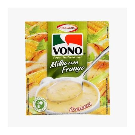 Sopa vono 17g milho com frango
