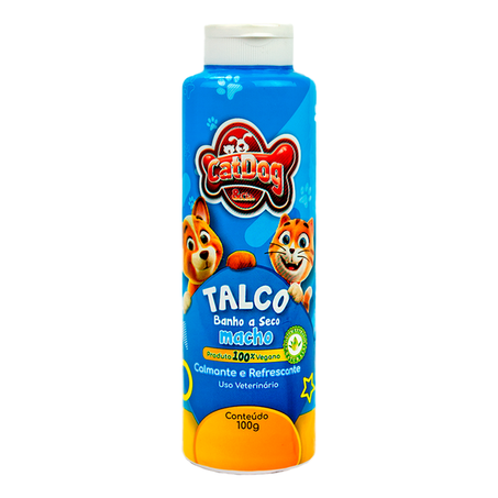 Talco Catdog Macho 100g