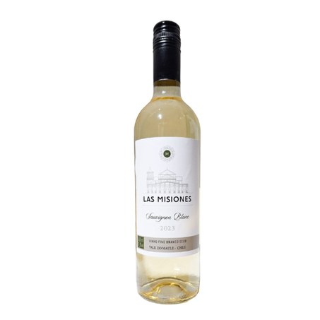 VINHO CHILENO BRANCO LAS MISIONES SAUVIGNON BLANC 750ML
