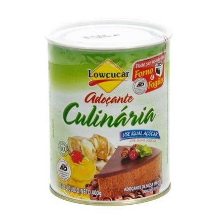 ADOC LOWÇUCAR CULINARIA C STEVIA  400G