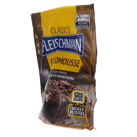 Mistura Para Bolo Cremoso Chocomousse Fleischmann Sachê 400G 360-5