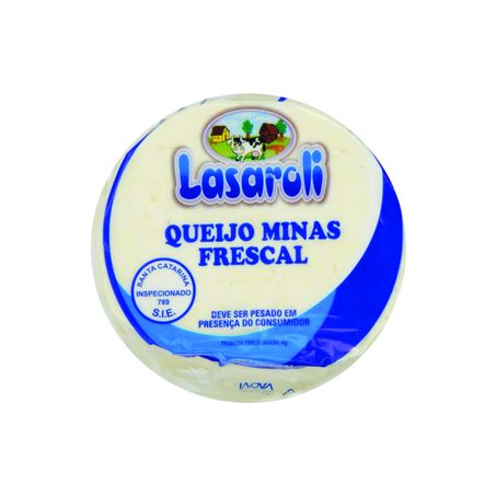 QUEIJO LASAROLI MINAS FRES KG