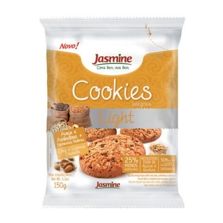 Cookies jasmine 150g light aveia e amêndoa