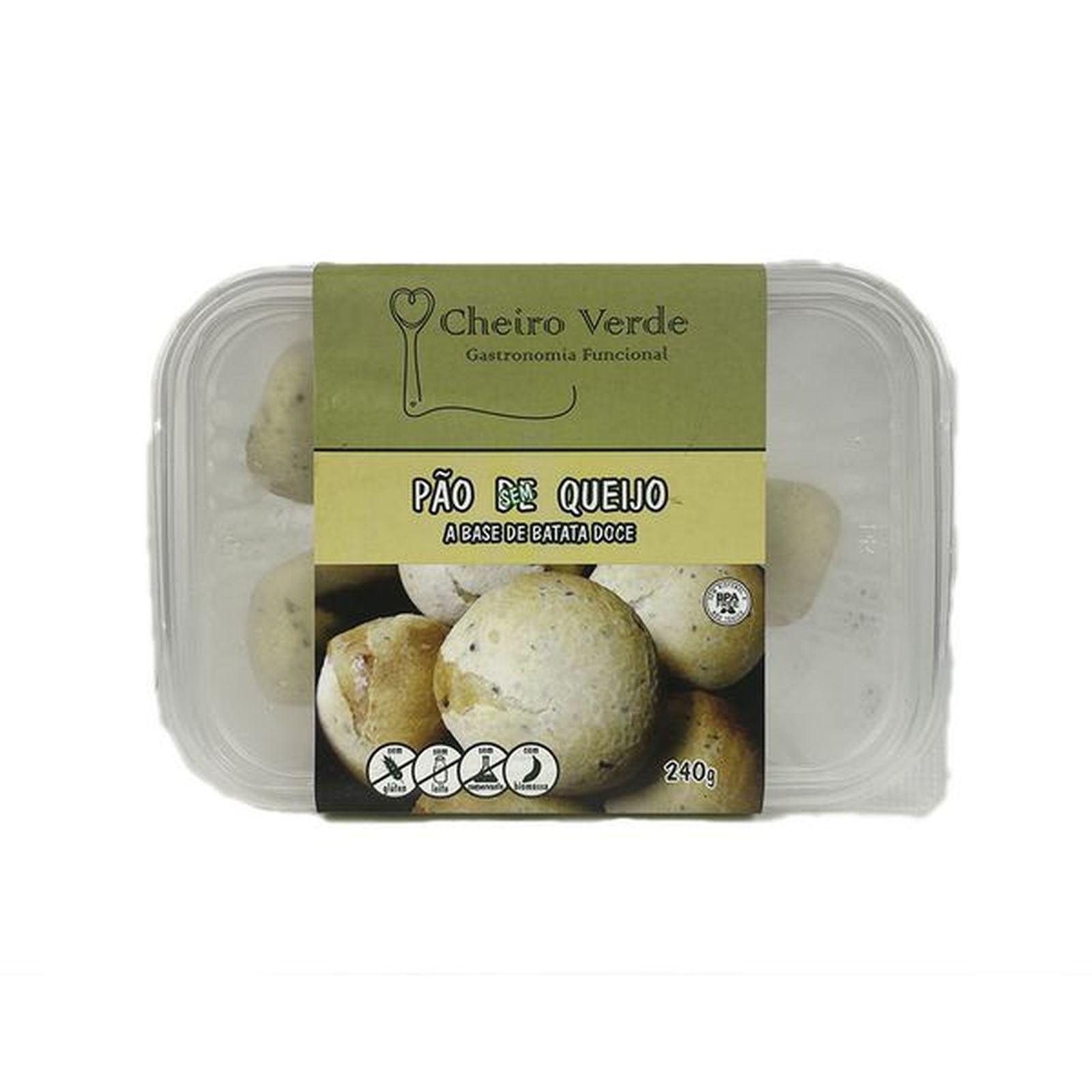 Pão Sem Queijo Batata Doce 210g
