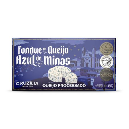 FONDUE DE QUEIJO COM AZUL DE MINAS CRUZILIA 400G