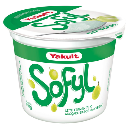 Sobremesa Sofyl Yakult 110g - Uva Verde