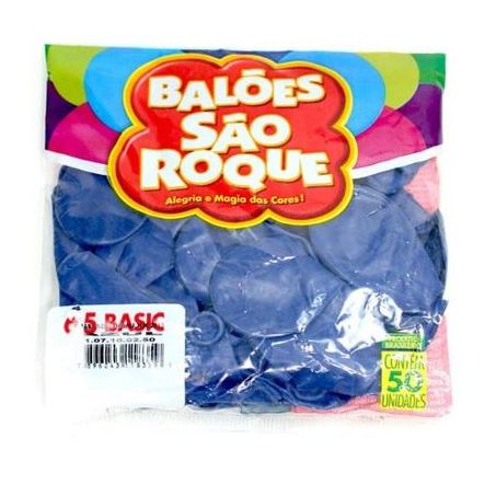 BALAO SAO ROQUE AZUL 6.5 50UN