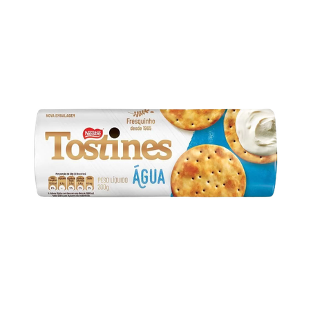BISCOITO NESTLE TOSTINES 150G CRACKER AGUA
