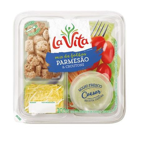 Feira salada Completa Parmesão La Vita 200G