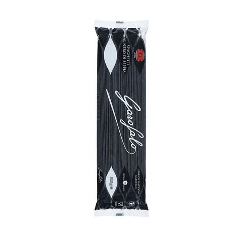 Garofalo Macarrão Spaghetti 500G Ao Nero De Seppia