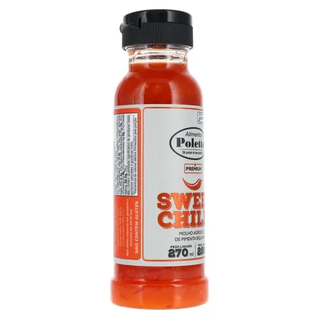 MOLHO PIMENTA POLETTO SWEET CHILLI  280G 360-31