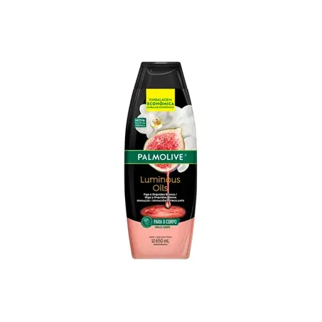SABONETE LÍQUIDO PALMOLIVE EMBALAGEM ECONÔMICA LUMINOUS OILS 650ML
