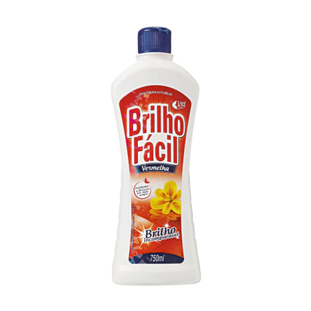 Cera Líquida Brilho Fácil Autobrilho Vermelha Frasco 750ml