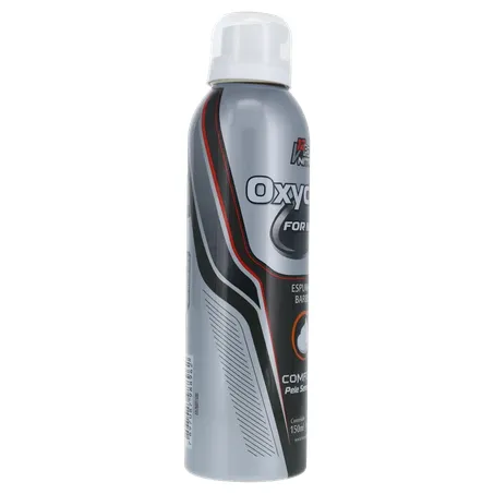 Espuma de barbea oxyclear pele sensível 150ml 360-29