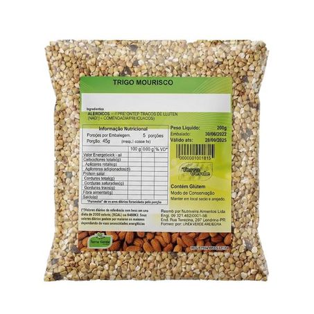 TRIGO MOURISCO EM GRÃO 250G