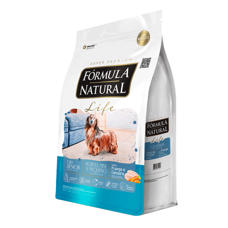 Ração Fórmula Natural Life Cães Sênior Mini e Pequeno 10,1 kg 360-1