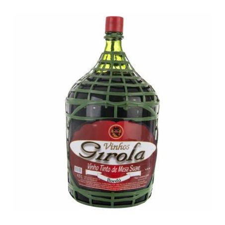 Vinho girola 4.6lt tinto suave
