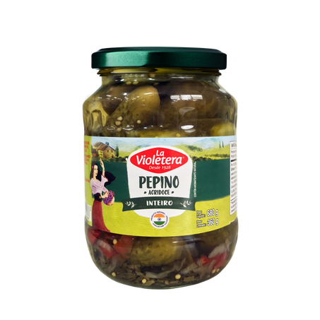 Pepino agridoce la violetera 360gr