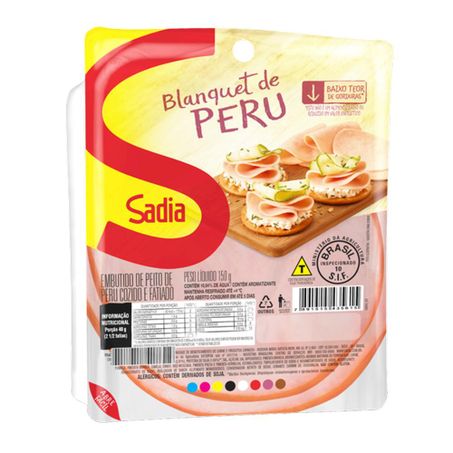 BLANQUET SADIA PERU FATIADO 150G