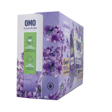 Lava Roupas em Pó Omo Lavanda 1,6Kg 360-11