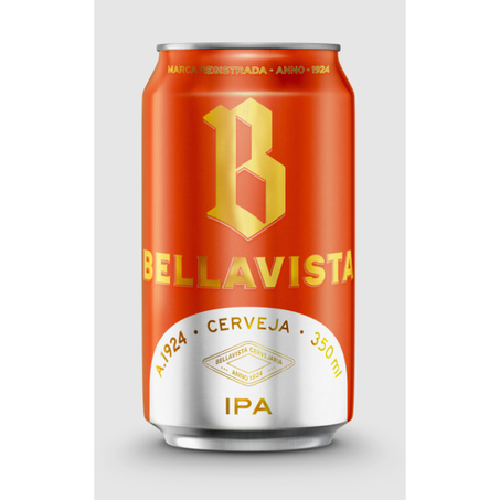 CERVEJA BELLAVISTA IPA LATA 350ML